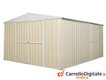 Box prefabbricato in acciaio 360x430 185kg beige