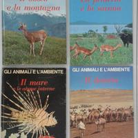 Libri vari (n.5) Vallardi sugli Animali vintage 70