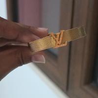 bracciale LV chiusura fibbia 