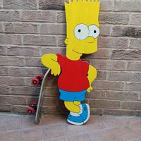 Personaggio cartoni animati in legno