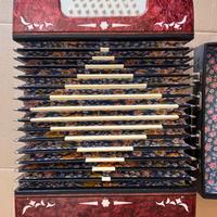 FISARMONICA RUSSA BIELORUSSA A BOTTONI 25x25