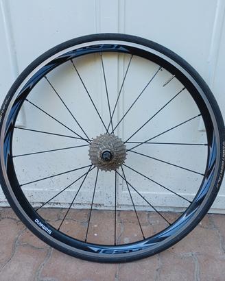 Ruote bdc Shimano RS31 con cassetta
