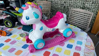 Unicorno cavalcabile Fsher-Price 3-1