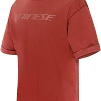 DAINESE T-SHIRT SFUMATA ROSSO PERA