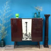 CREDENZA ANNI 50 TIPO FORNASETTI MODERNARIATO BAR