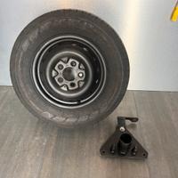 Ruota scorta piu piastra mercedes classe g 1992