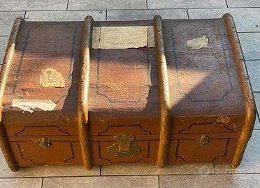 Baule da viaggio ‘800/‘900 di Arturo Gaiani Modena