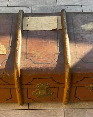 Baule da viaggio ‘800/‘900 di Arturo Gaiani Modena