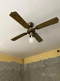 Ventilatore a soffitto con luce