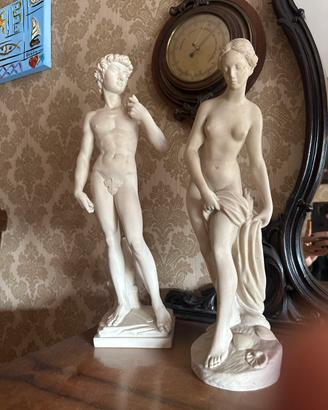 Statue David e Venere