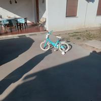 bici da bambina frozen