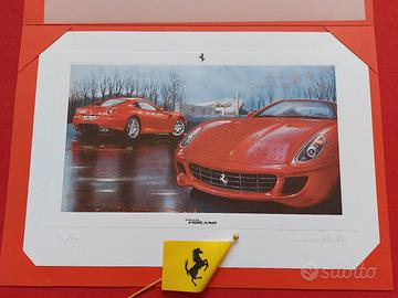 Ferrari 599 GTB Fiorano Litografia XI/XX Enzo Naso