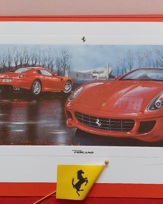 Ferrari 599 GTB Fiorano Litografia XI/XX Enzo Naso