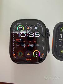 Apple Watch Ultra 2 titanio nero - cinturino trail