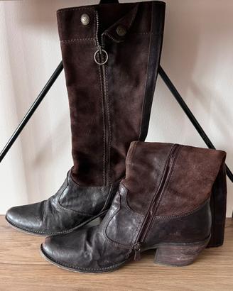 Stivali nero giardini cowgirls n 38 ottimi