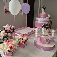 decorazioni tavolo Prima Comunione