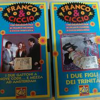 2VHS + 1DVD Originali Franco e Ciccio 