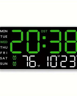 Orologio Sveglia Digitale da Tavolo o Parete