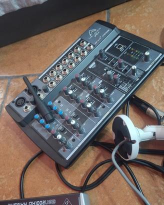 mixer e telecamera esterna