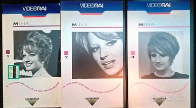 3 Vhs Videorai "Mina"