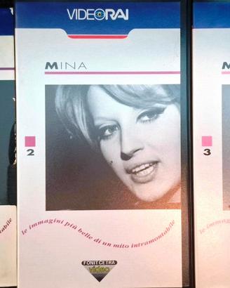 3 Vhs Videorai "Mina"