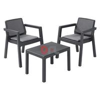 Set effetto rattan polipropilene ‘Emily Balcon’