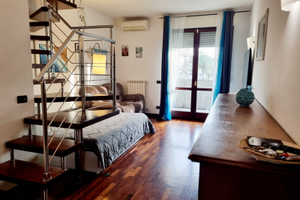 Mansarda e appartamento 129m + box 26mq