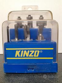 Set Frese per legno Kinzo 6 pezzi codolo 12 mm