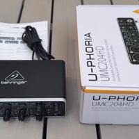 Scheda Audio Behringer UMC204HD
