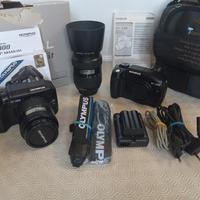 Olympus E-300 kit, fotocamera digitale.