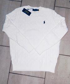 Maglione a Trecce Ralph Lauren Taglia M