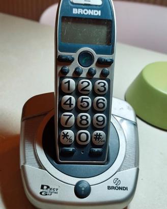 Telefono cordless Brondi Bravo 2 - Tasti Grandi