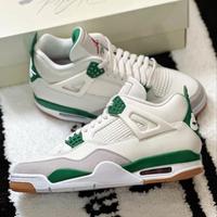 Jordan 4 Retro SB verde pino taglia 43