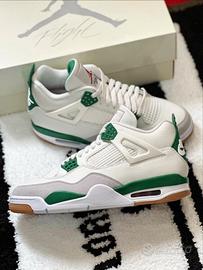 Jordan 4 Retro SB verde pino taglia 43