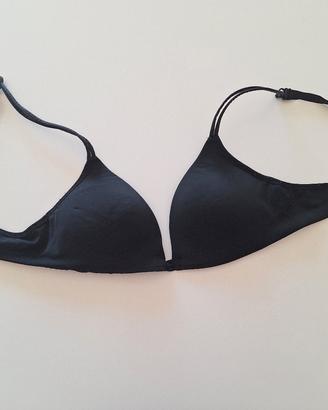 Reggiseno nero sagomato senza ferretto 