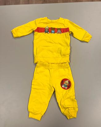 Tuta Moschino Bimbo 3/6 mesi