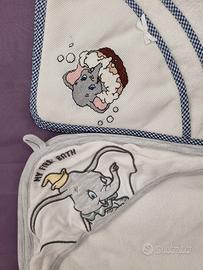 set accappatoi triangolari 