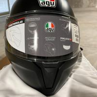 Casco Moto AGV Streetmodular Nero Opaco Taglia M