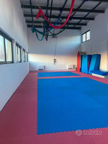 Bergamo Sala 100mq con Tatami (corsi/eventi)