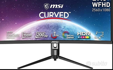 MSI Monitor Gaming Curvo 29,5"