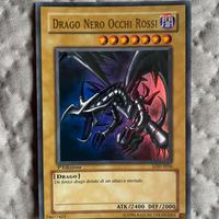 Yu-Gi-Oh Drago Nero Occhi Rossi LDD-I056 1º ed