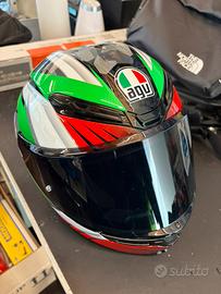 Casco AGV integrale K6-S carbon taglia S