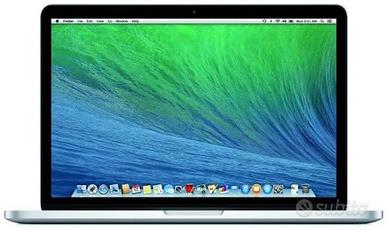 Macbook Pro, 13”, 8GB e 128gb SSD.  Batteria nuova
