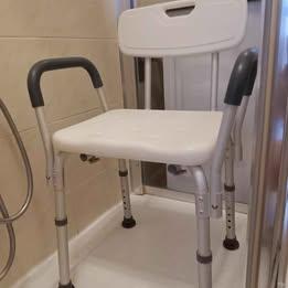 Sedia da Doccia con Braccioli Comfort
