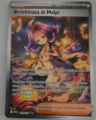 Pokemon Birichinata di Malpi 183/132 SIR Near Mint