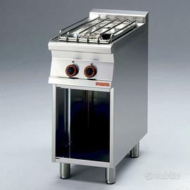 PIANO COTTURA GAS SU MOBILE A GIORNO  - 2 FUOCHI -