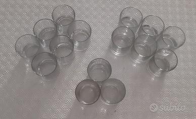 15 BICCHIERI IN VETRO
