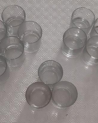 15 BICCHIERI IN VETRO