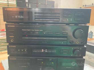 stereo Pioneer XD-Z84T con sintonizzatore F-Z94  			