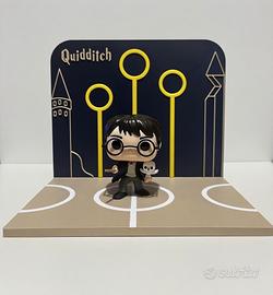 Espositore harry potter a tema quidditch uova